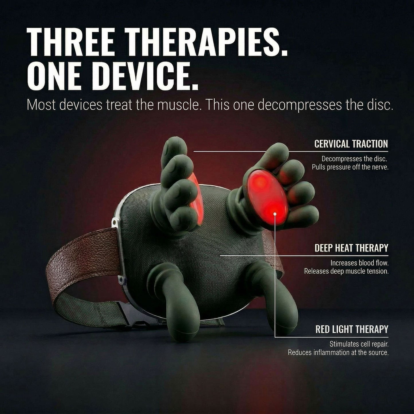 4-in-1 Cervical Therapy Massager