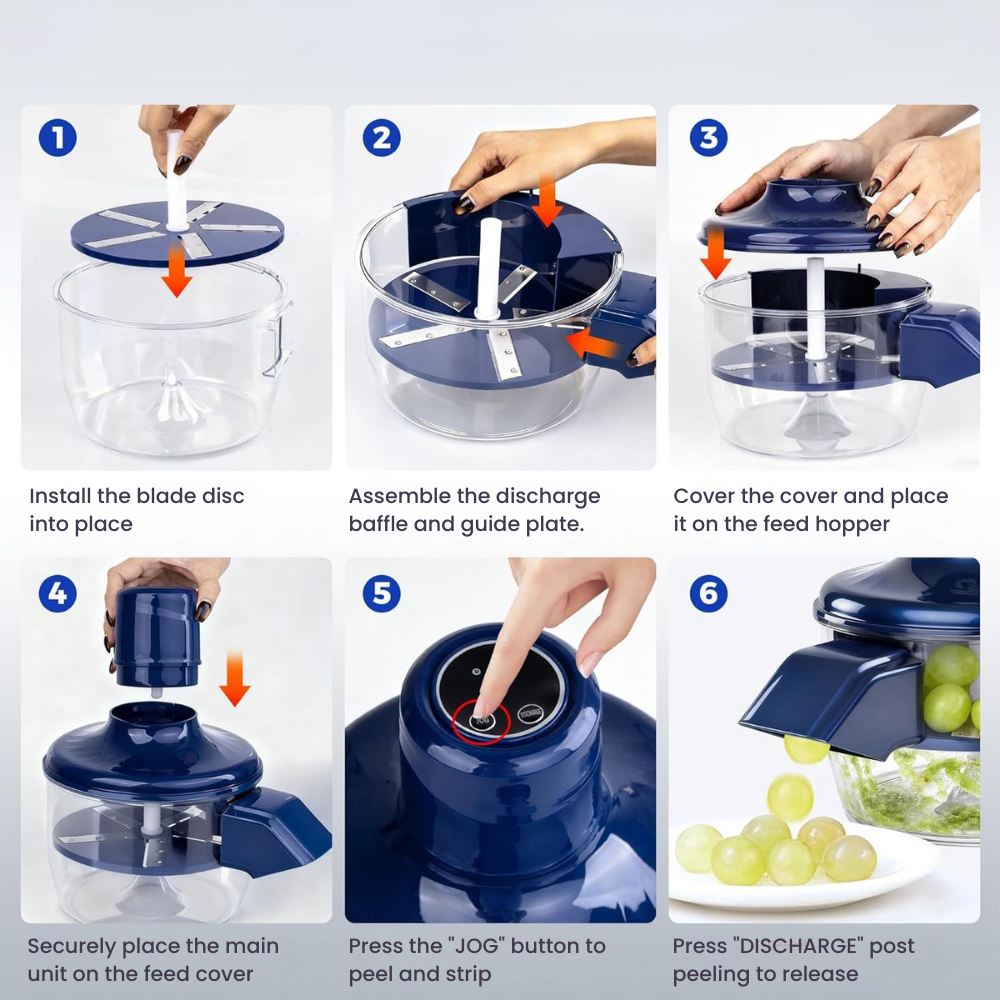 Cozanix™ One-Touch Automatic Peeler