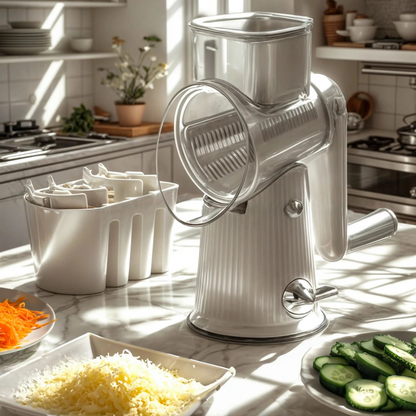 Cozanix Pro™ 5-in-1 Rotary Grater