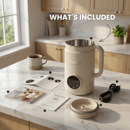 CozanixNutri™ 8-in-1 Ultra-Smooth Nut Milk & Juice Maker