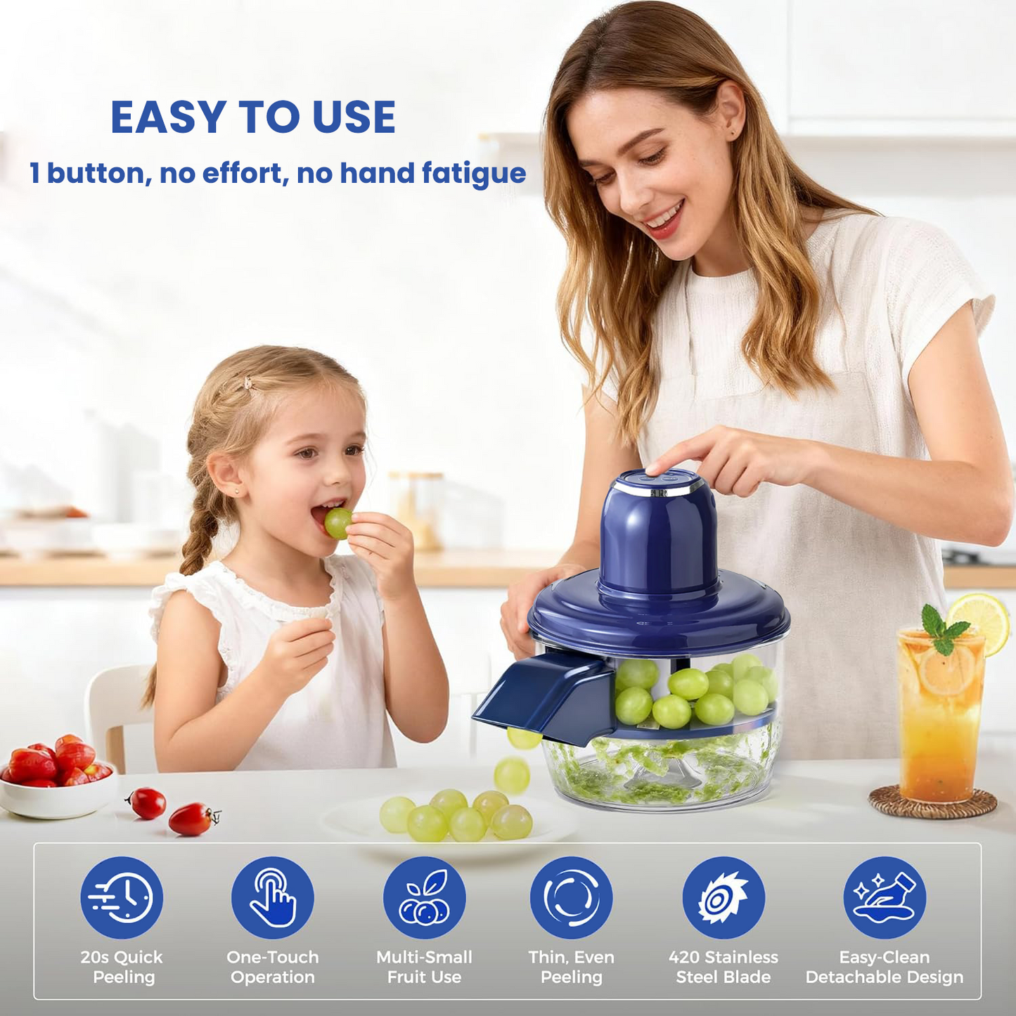 Cozanix™ One-Touch Automatic Peeler