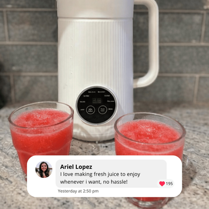 CozanixNutri™ 8-in-1 Ultra-Smooth Nut Milk & Juice Maker