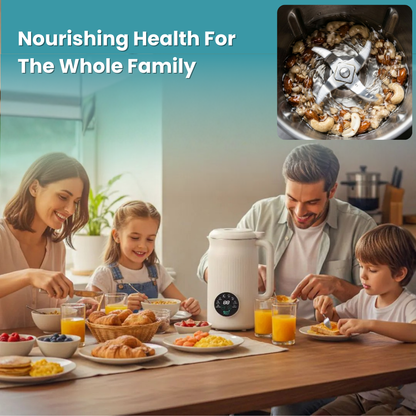 CozanixNutri™ 8-in-1 Ultra-Smooth Nut Milk & Juice Maker